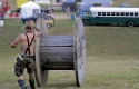There's someone in that thing; spool-rolling into the valley